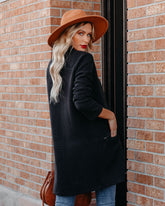 Abelle Pocketed Coat - Black